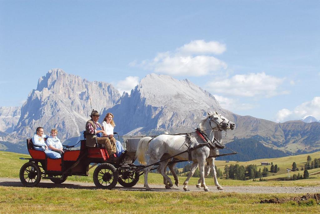 Piccolo Hotel Sciliar Alpe Di Siusi Bagian luar foto